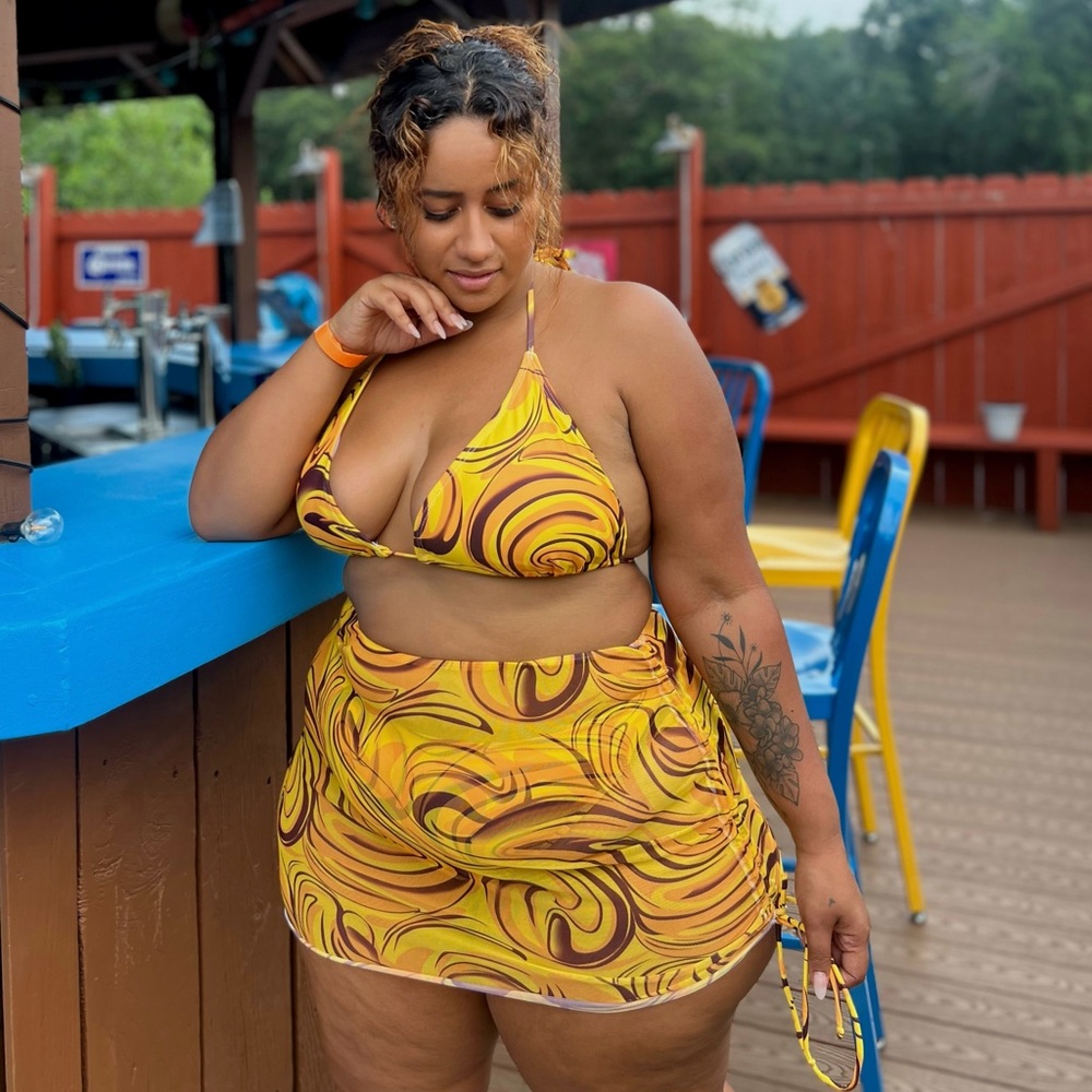 Three Piece Bathing Suit